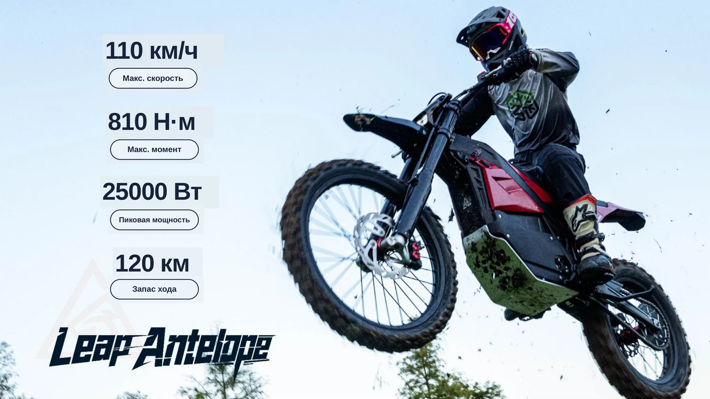 Antelopower Leap Antelope электро-эндуро, фото 4